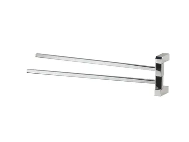 4QUATTRO - Swivel chromed brass towel rack by KOH-I-NOOR