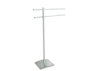 AKKA - Standing chromed brass towel rack by KOH-I-NOOR