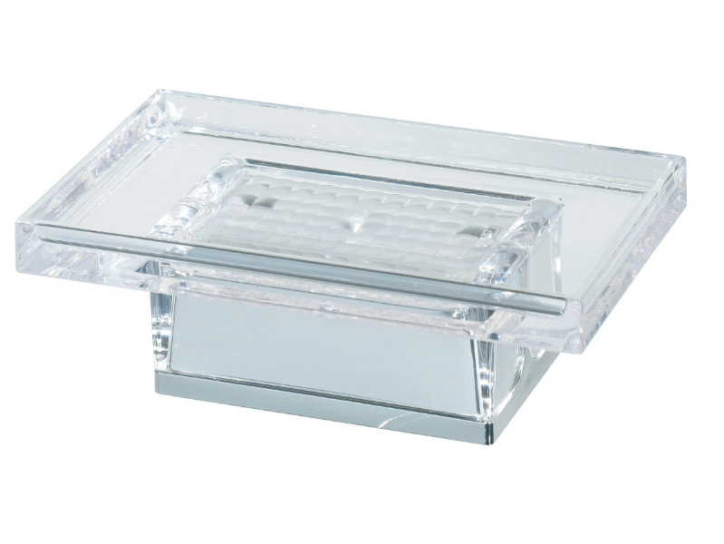 LEM - Countertop polycarbonate soap dish by KOH-I-NOOR