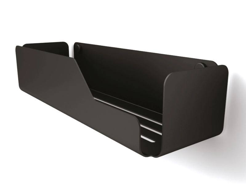 PIEGA - Wall-mounted steel soap dish for shower by KOH-I-NOOR