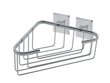 TILDA - Wall-mounted chromed brass soap dish by KOH-I-NOOR
