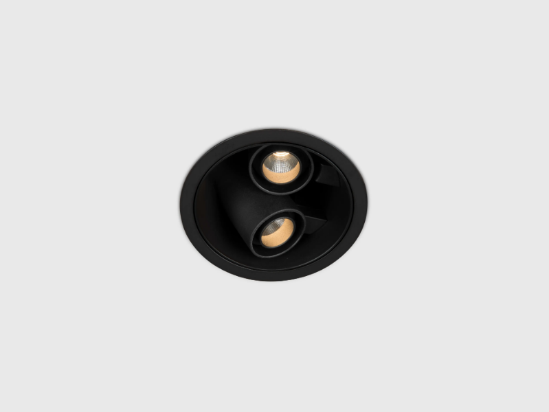 ATO TWIN - Recessed adjustable multiple spotlight by Kreon