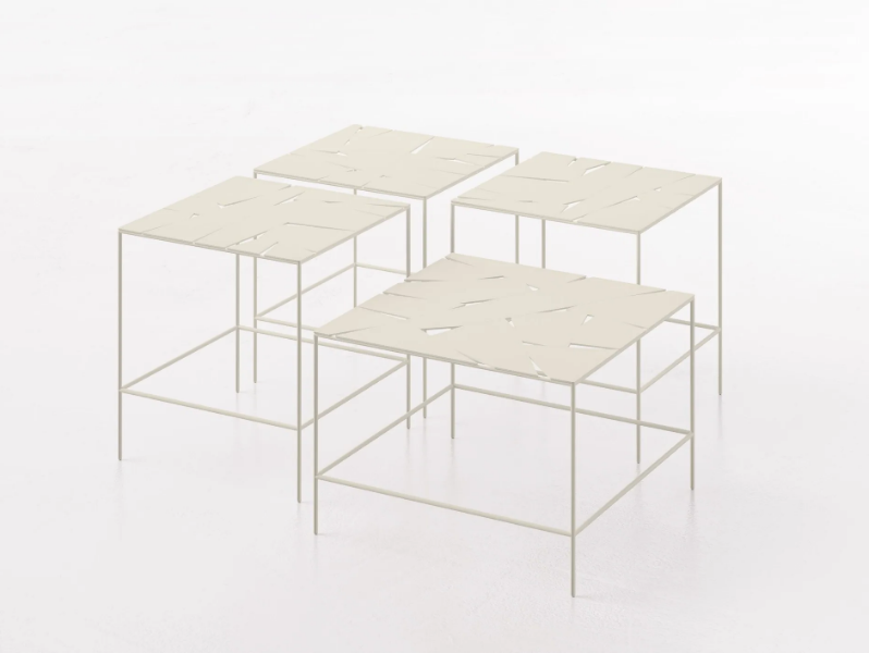 BORGO - Plate coffee table by La Cividina