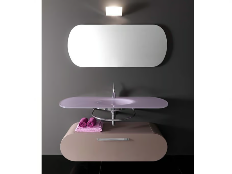 FLUX_US 17 - Storage bathroom cabinet with drawers by LASA IDEA