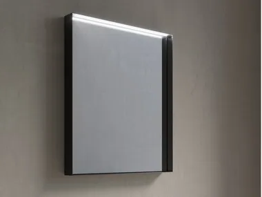 LONG ISLAND - Square mirror with integrated lighting by LASA IDEA