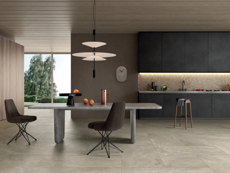 ANTHOLOGY DESERT - Indoor/outdoor porcelain stoneware wall/floor tiles with stone effect by LEA CERAMICHE