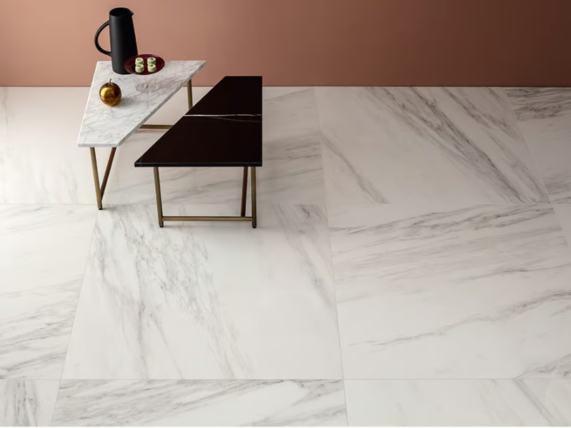 DELIGHT VENATO BIANCO - Porcelain stoneware wall/floor tiles with marble effect by LEA CERAMICHE