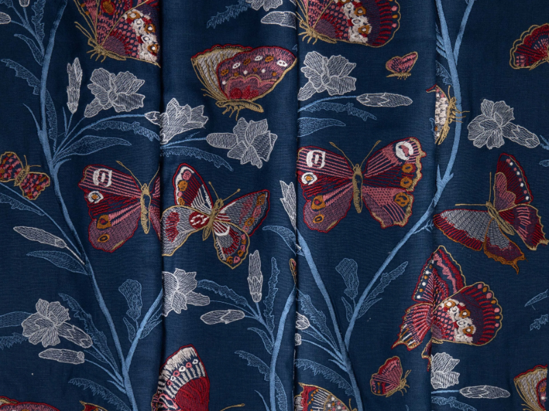 FLÂNERIE - Linen fabric for curtains by LELIEVRE