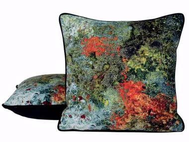 JEAN PAUL GAULTIER - DAME DE FER - Contemporary style square cushion by LELIEVRE