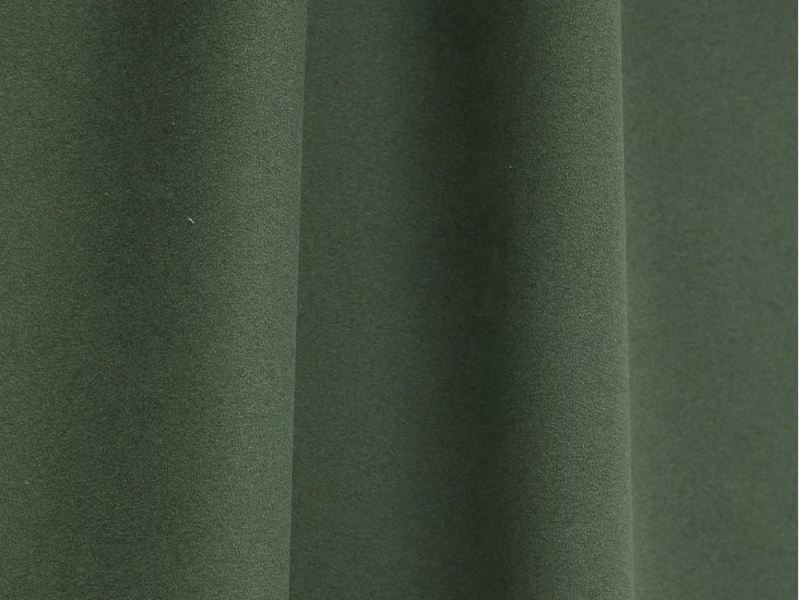 WOOLY - Solid-color anti-bacterial polyester upholstery fabric by LELIEVRE