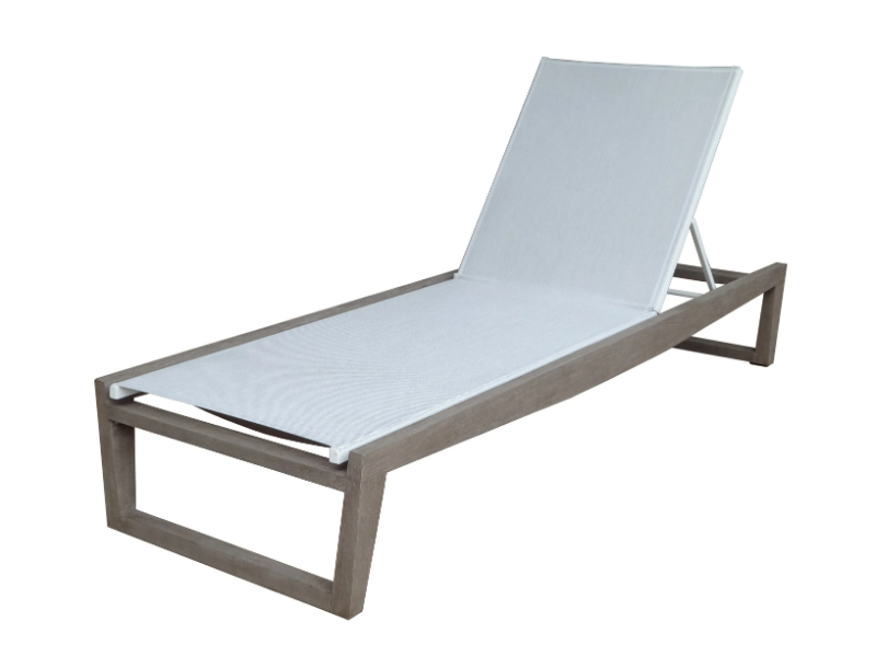 SKAAL - Batyline® sun lounger with castors by Les Jardins®