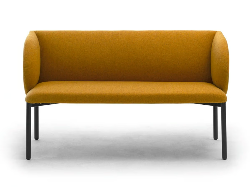 LIV - Contemporary style 2 seater fabric leisure sofa by Leyform