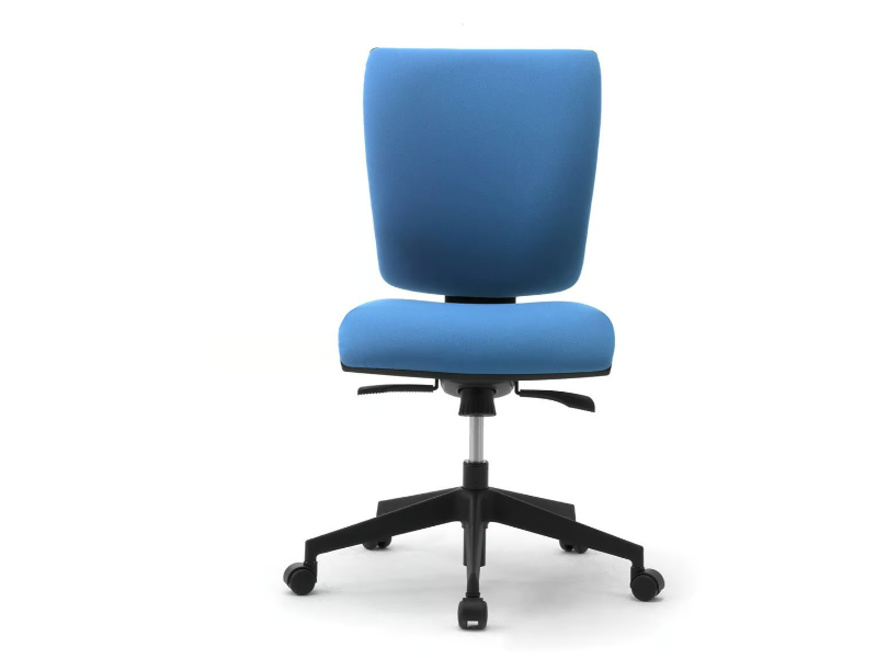 SPRINT - Swivel fabric office chair with 5-Spoke base by Leyform