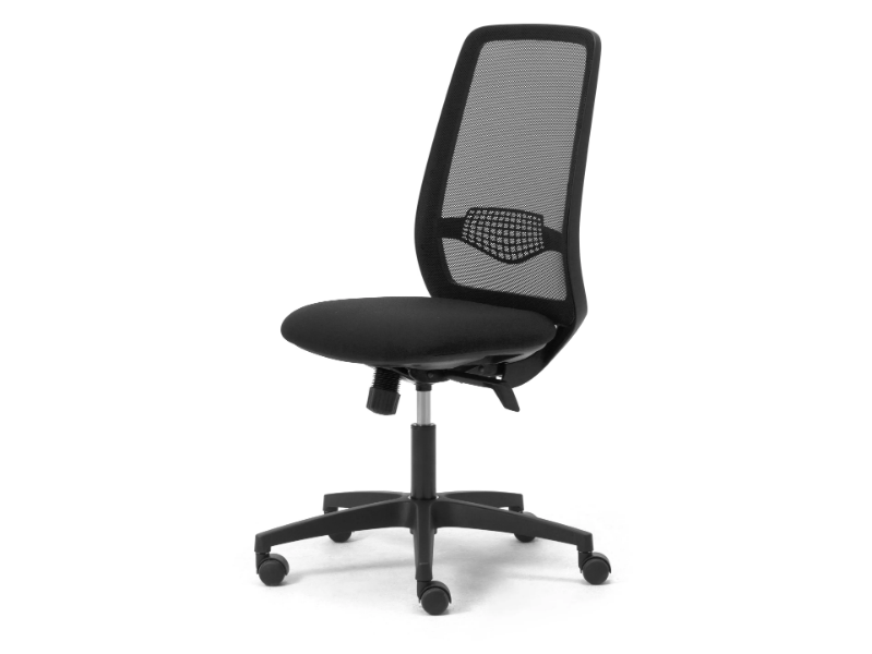 STAR - Swivel fabric office chair with 5-Spoke base by Leyform