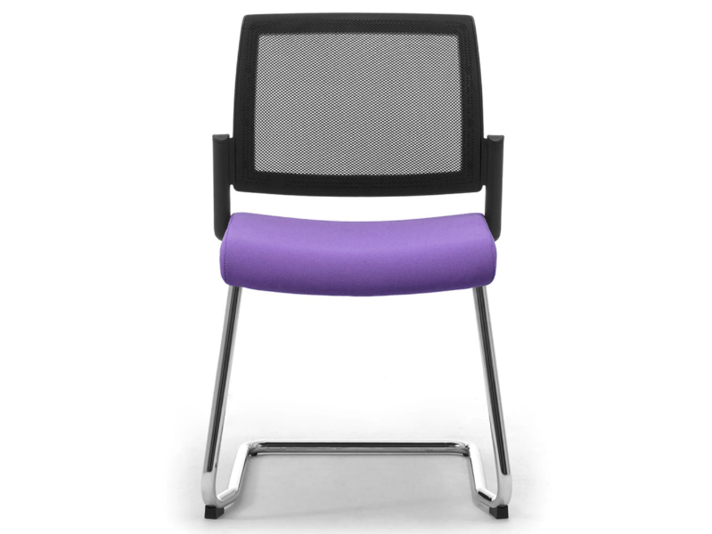WIKI RE - Cantilever fabric chair open back by Leyform