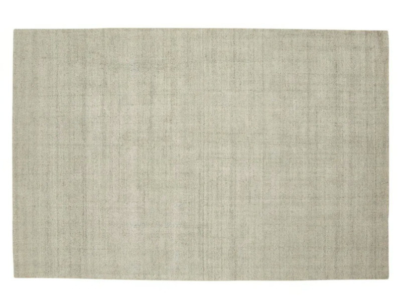 FIBER WOOD - Solid-color rectangular handmade Lyocell® rug by Ligne Roset