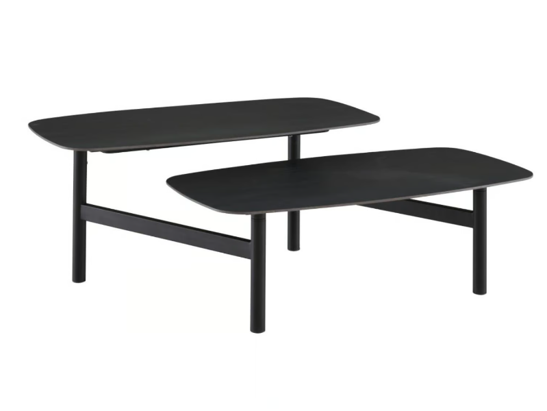 PANTOGRAPHE - Rectangular porcelain stoneware coffee table by Ligne Roset