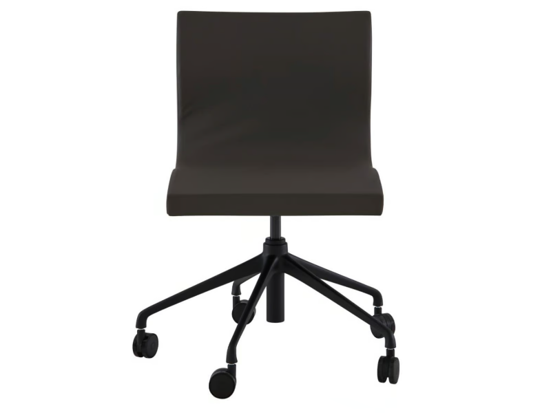 SALA - Height-adjustable fabric office chair with castors with 5-Spoke base by Ligne Roset