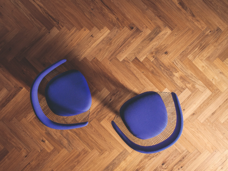 HERITAGE TRACCIA CIVITA 1140 - Oak parquet by Listone Giordano