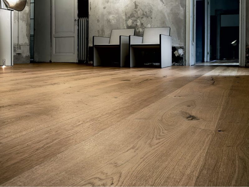 QUATTROCENTO ITALIANO CITTÀ DELLA PIEVE - Oak parquet by Listone Giordano