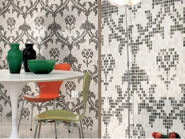 ARTISTIC CONTEMPORARY - DAMASCO PIXEL - Marble mosaic by Lithos Mosaico Italia