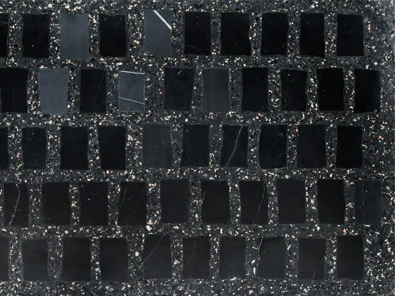 OMAGGIO A SCARPA - NERO - Marble grit flooring by Lithos Mosaico Italia