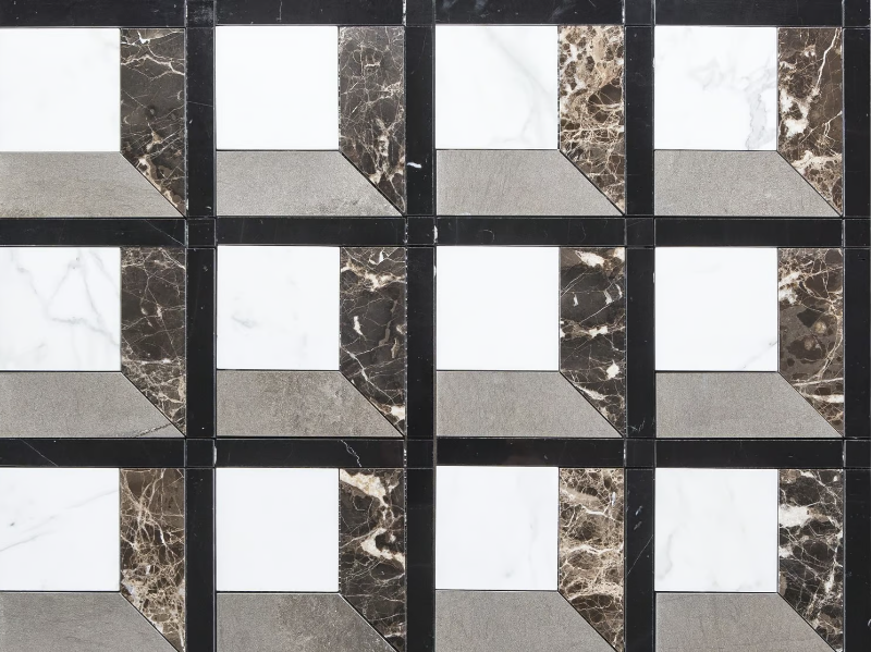 PANNELLO 15 - Marble flooring by Lithos Mosaico Italia