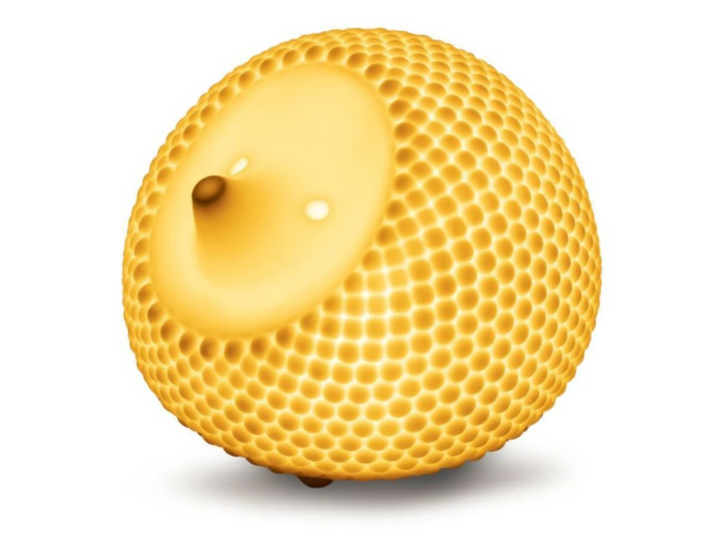 HEDGEHOG - Porcelain table lamp with USB charging by Lladró