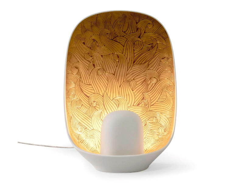 MIRAGE - Porcelain table lamp by Lladró