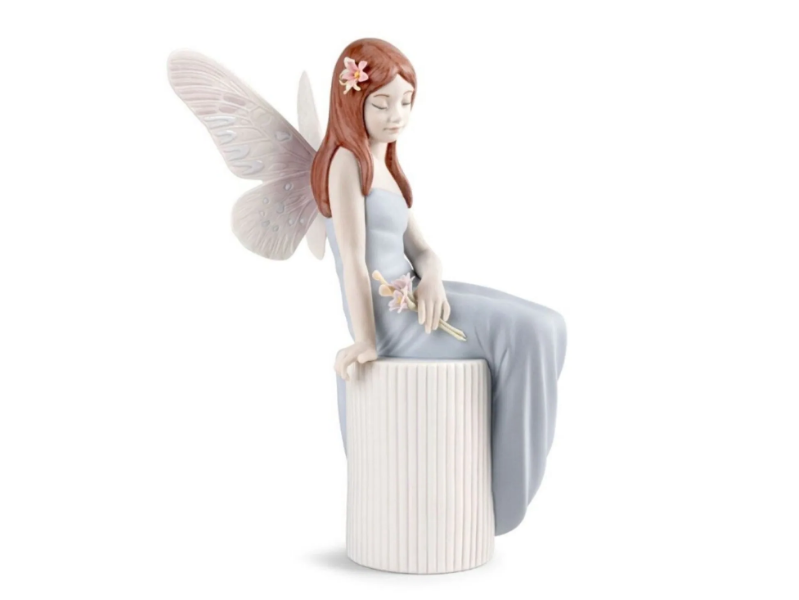 NATURE NYMPH - Porcelain decorative object by Lladró