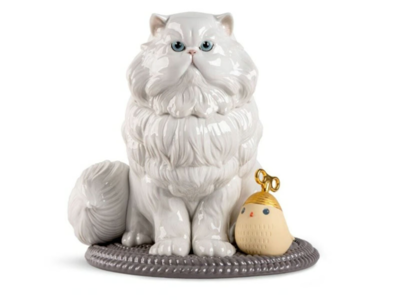 PERSIAN CAT - Porcelain decorative object by Lladró