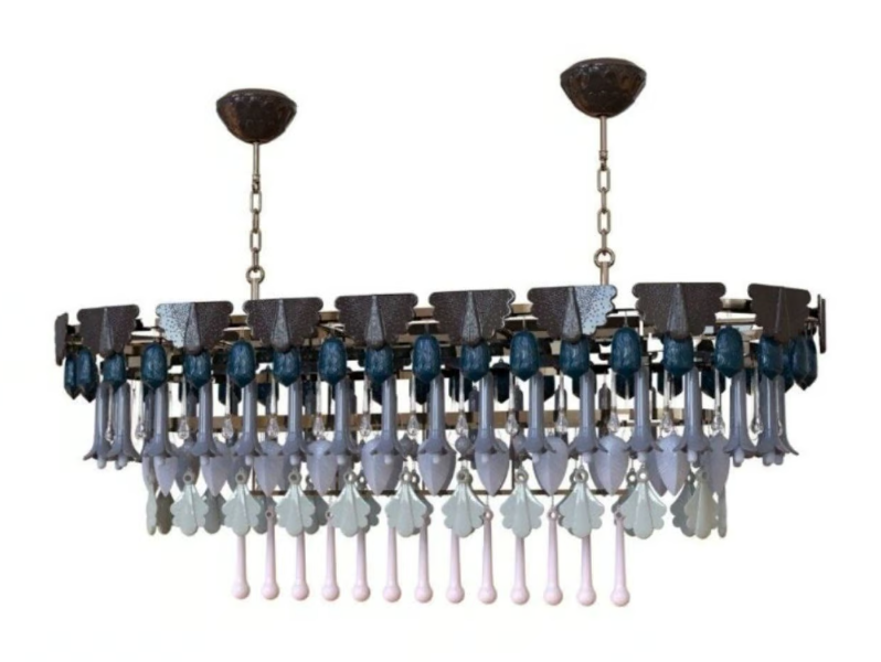 SEASONS 150cm - Porcelain chandelier by Lladró