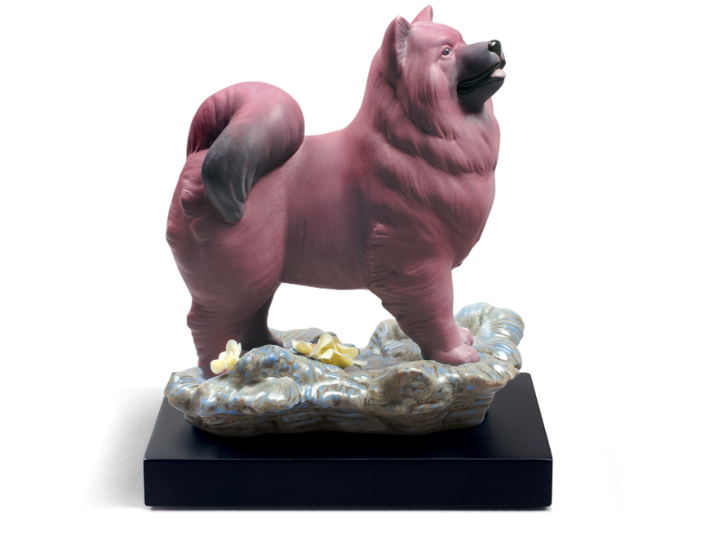 THE DOG - Porcelain decorative object by Lladró