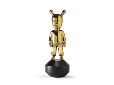 THE GOLDEN GUEST - Porcelain decorative object by Lladró