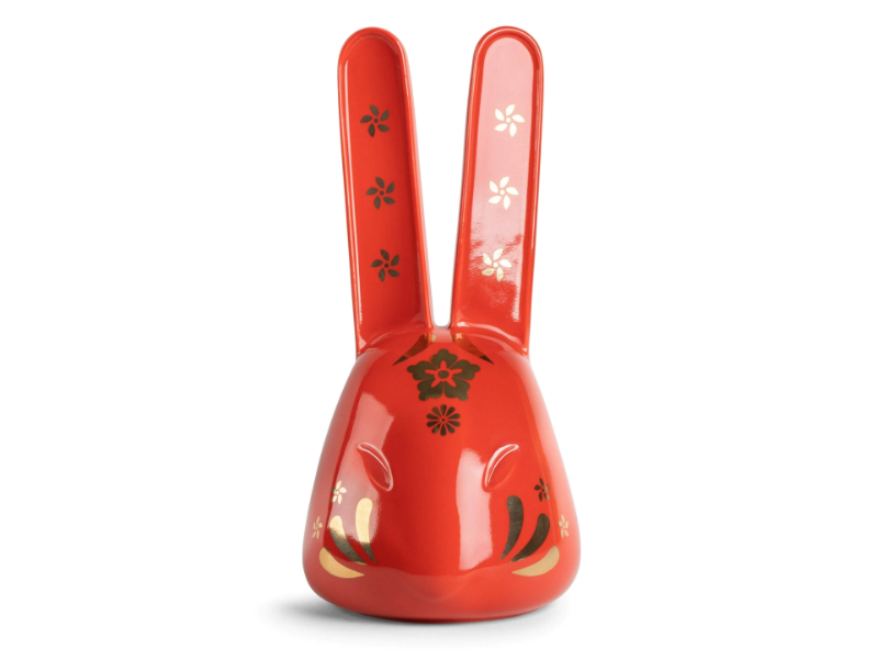THE RABBIT - Porcelain decorative object by Lladró