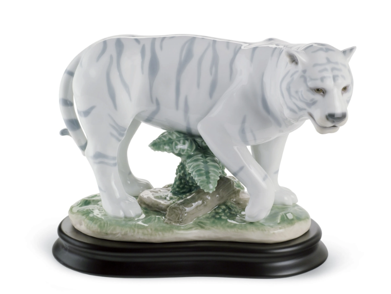 THE TIGER - Porcelain decorative object by Lladró