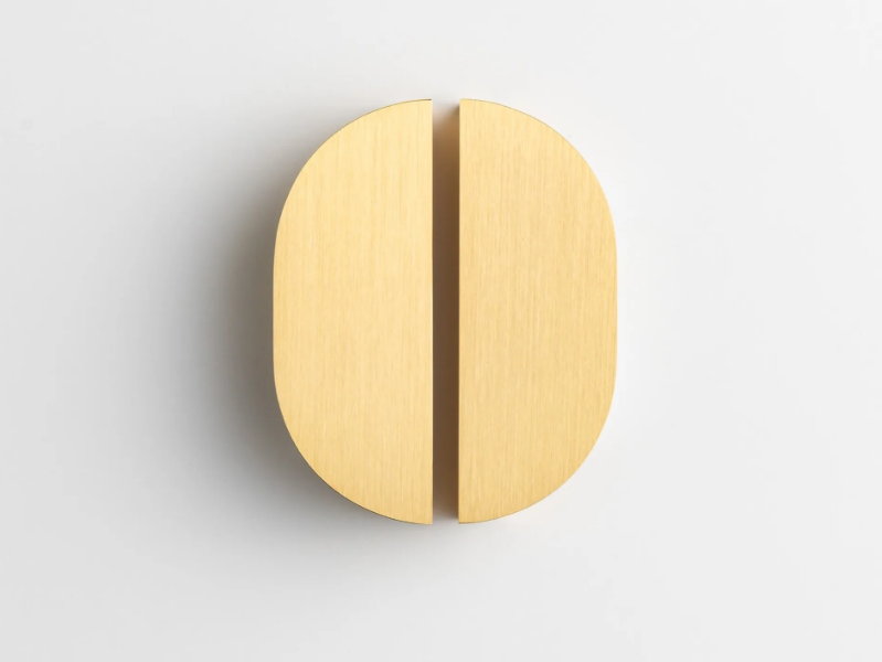 ISLA - Brass furniture handle by Lo & Co Interiors