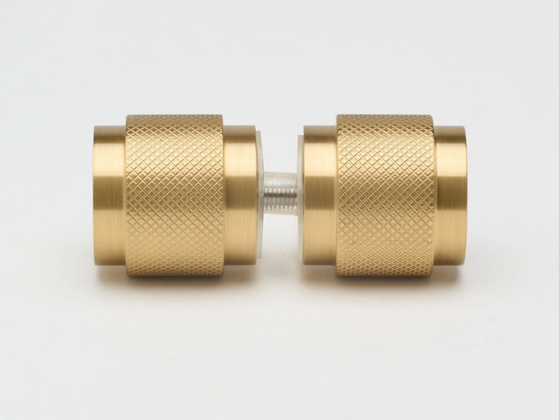 KINTORE - Brass furniture knob for shower cabin by Lo & Co Interiors