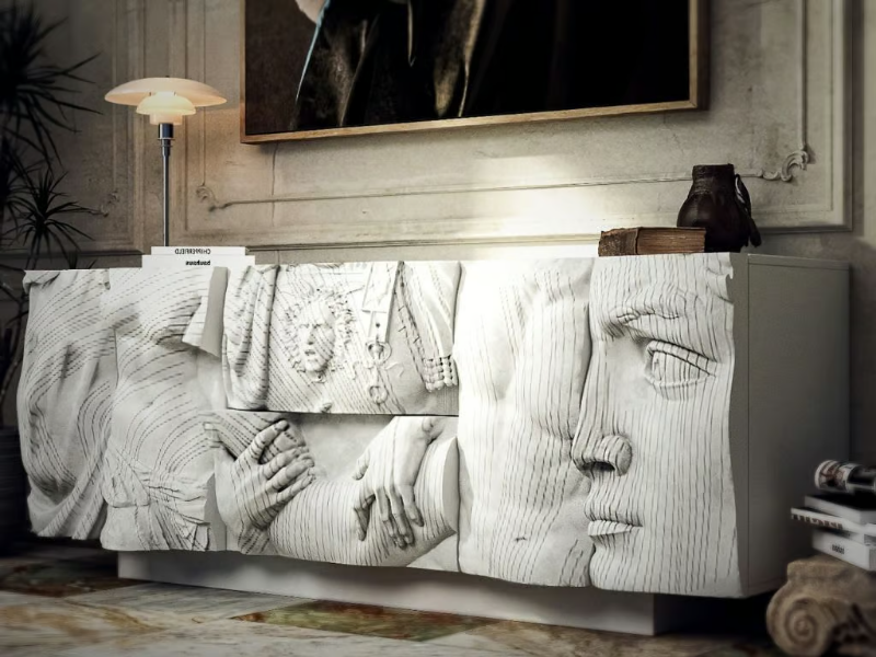 LISSOMNIA - Sideboard with drawers by LO Contemporary