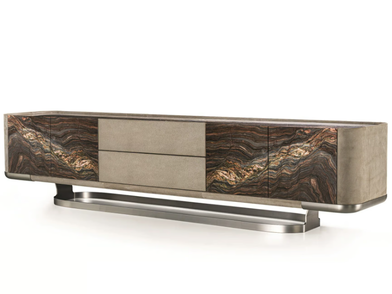 CONCORD - Double-sided sideboard by Longhi
