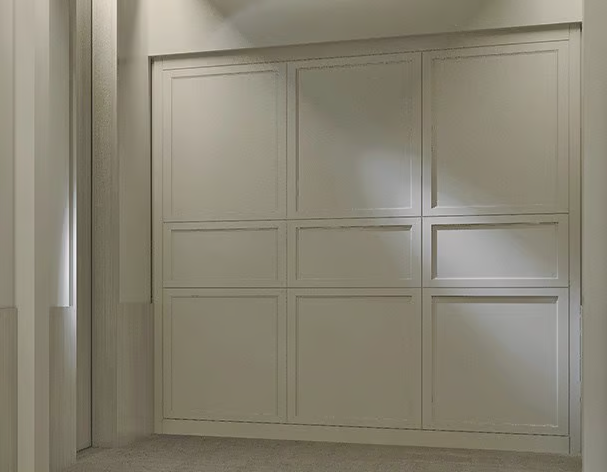 AETERNA - Wooden wardrobe with drawers by L'Origine