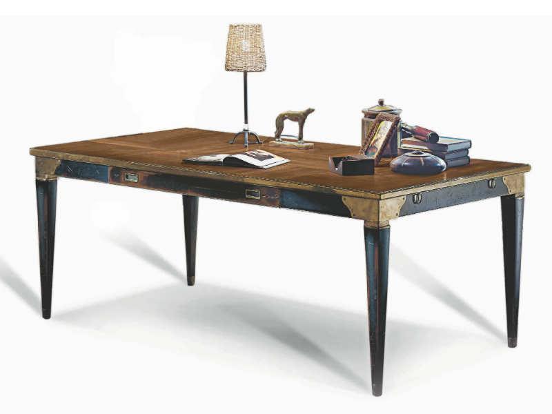 NELSON - Cherry wood writing desk with drawers by L'Origine