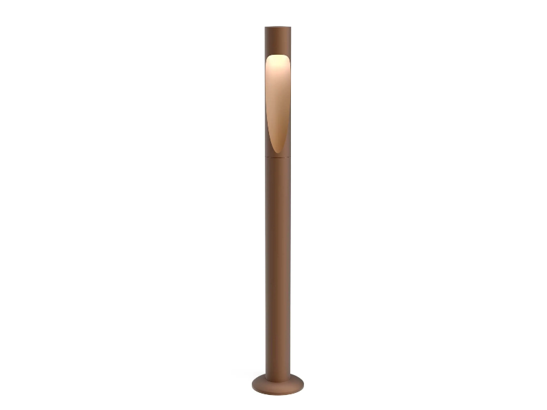 FLINDT GARDEN BOLLARD - LED Corten™ bollard light by Louis Poulsen
