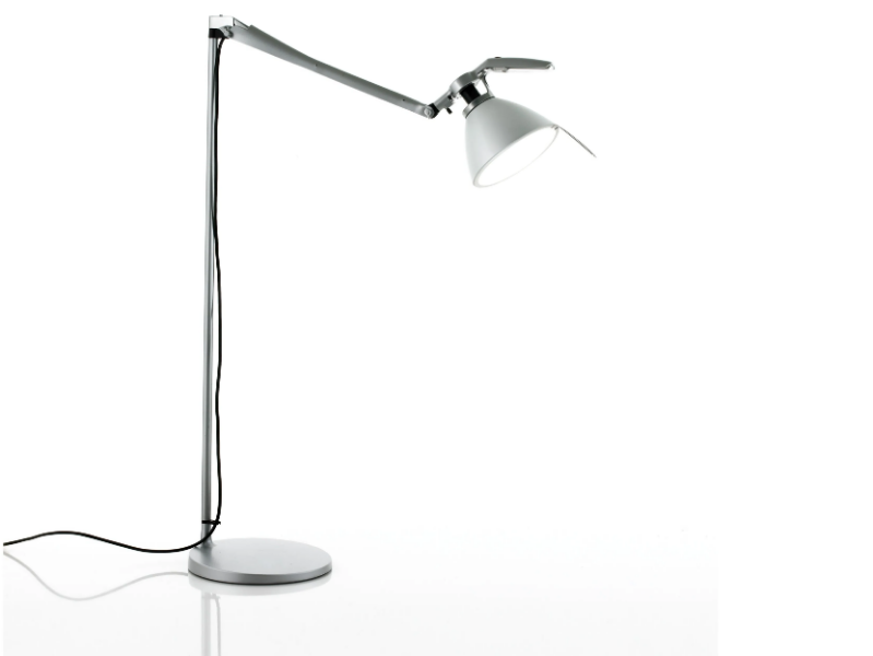 FORTEBRACCIO - LED adjustable iron floor lamp by Luceplan