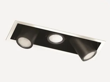 SIGHT FRAME 3F - LED multiple adjustable metal spotlight by Lucifero's
