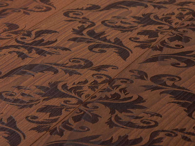 CARVING EMPIRE I - BRUSHED/NATURAL - Beech wall/floor tiles by Mafi