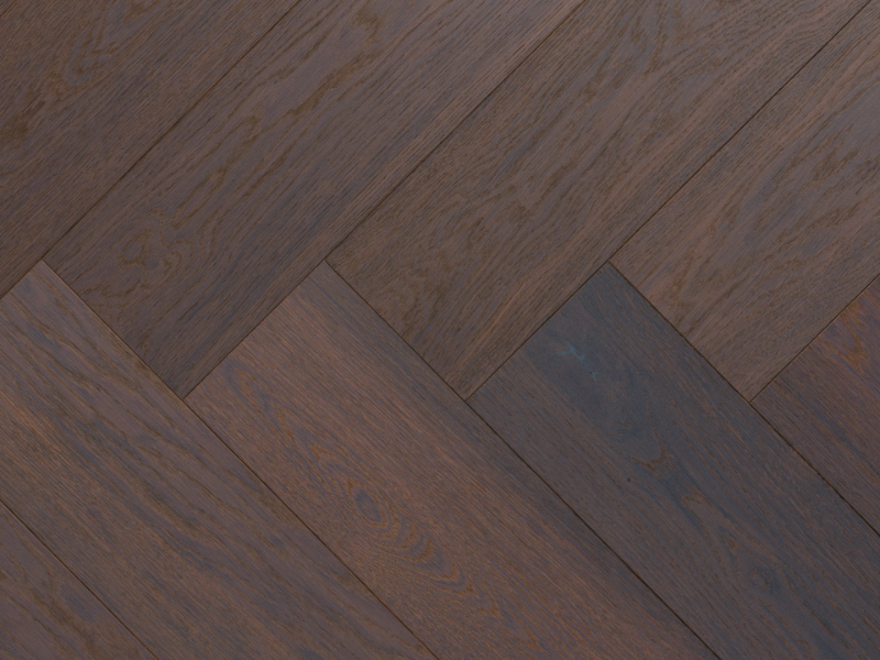 NERO OAK VULCANO 90° - WHITE OIL - Oak flooring by Mafi