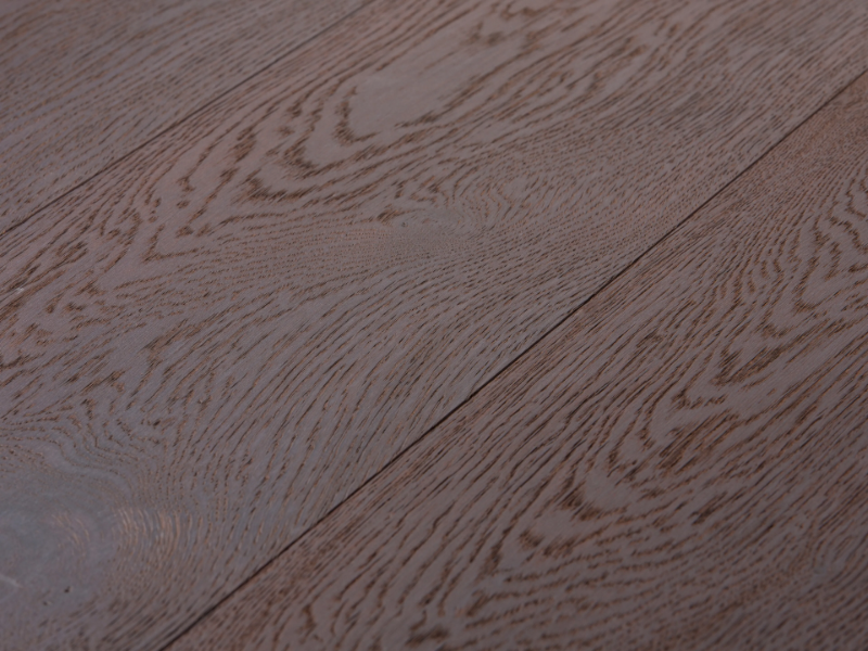 NERO OAK VULCANO - WHITE OIL - Oak flooring by Mafi
