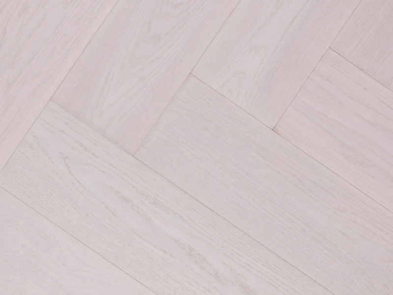 OAK CLEAR 90° - DEEP WHITE NATURED - Oak flooring by Mafi