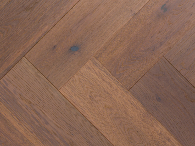 OAK VULCANO 90° - WHITE OIL - Oak flooring by Mafi